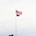 American Flag and Fort McCoy