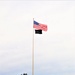 American Flag and Fort McCoy