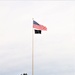American Flag and Fort McCoy