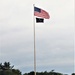 American Flag and Fort McCoy