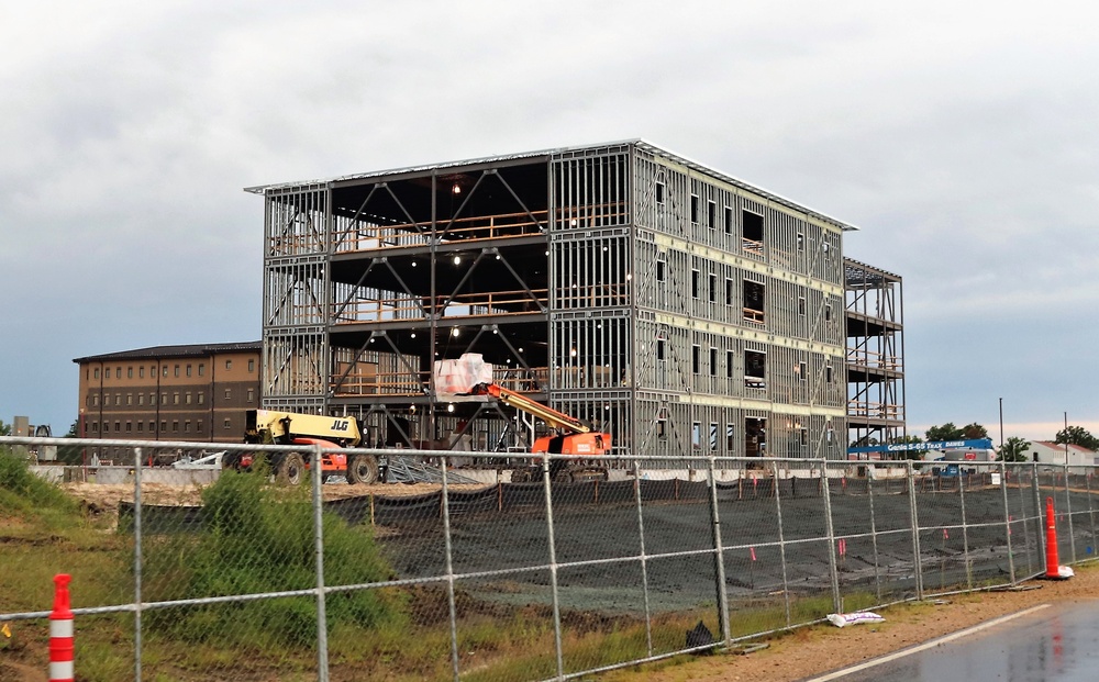 New barracks project, funded in fiscal year '20, continues at Fort McCoy