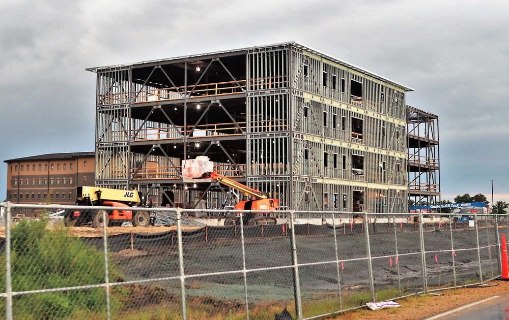 New barracks project, funded in fiscal year '20, continues at Fort McCoy