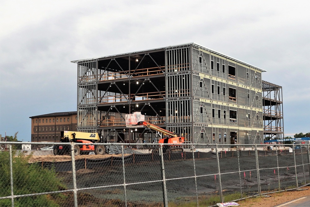 New barracks project, funded in fiscal year '20, continues at Fort McCoy