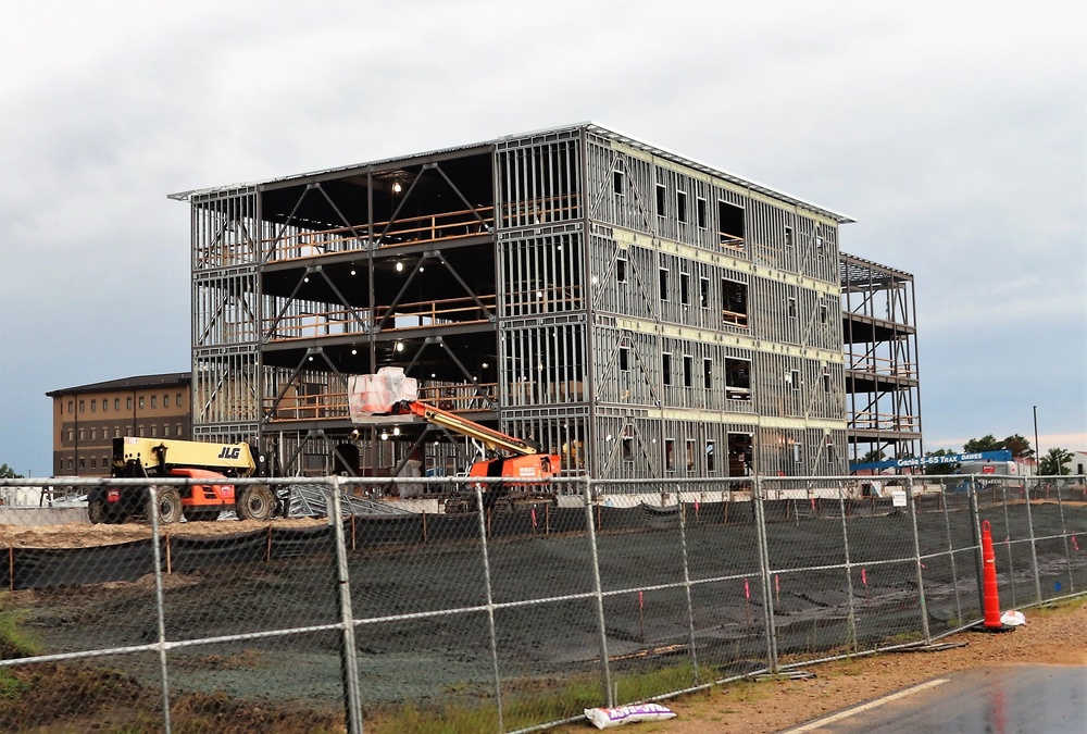 New barracks project, funded in fiscal year '20, continues at Fort McCoy