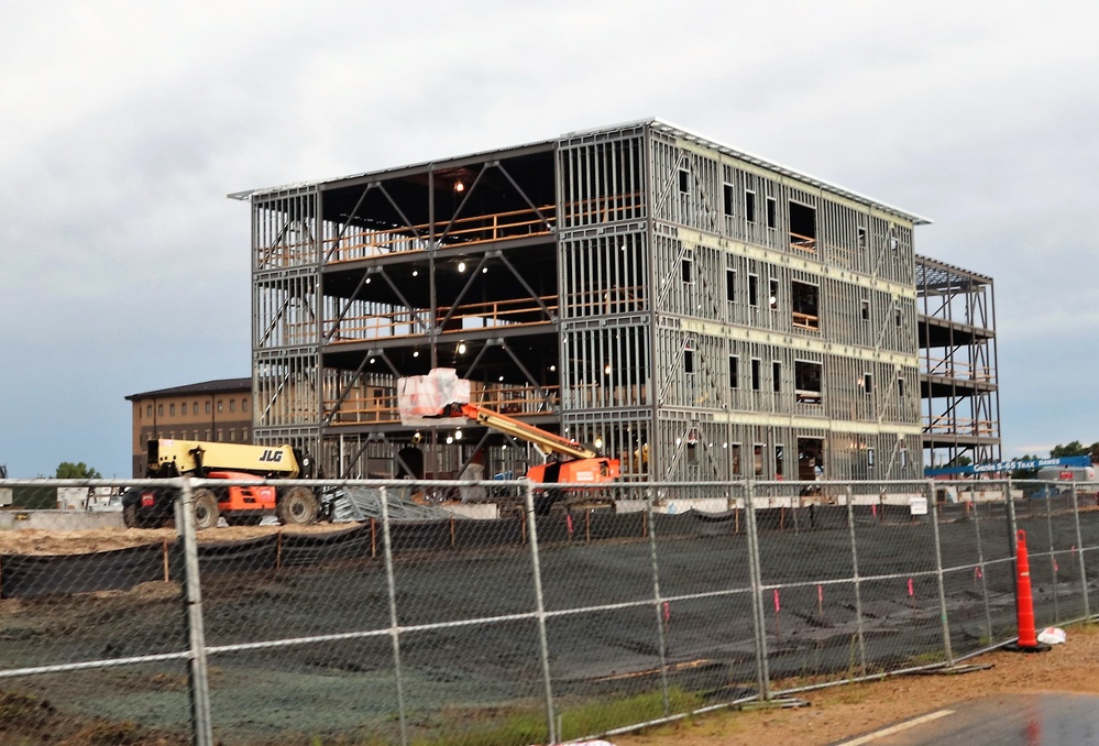 New barracks project, funded in fiscal year '20, continues at Fort McCoy