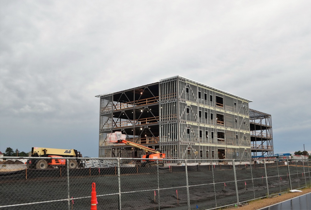 New barracks project, funded in fiscal year '20, continues at Fort McCoy