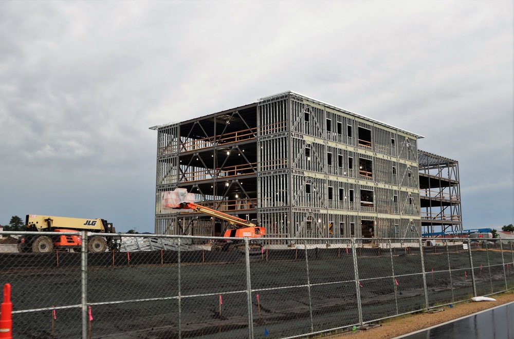 New barracks project, funded in fiscal year '20, continues at Fort McCoy