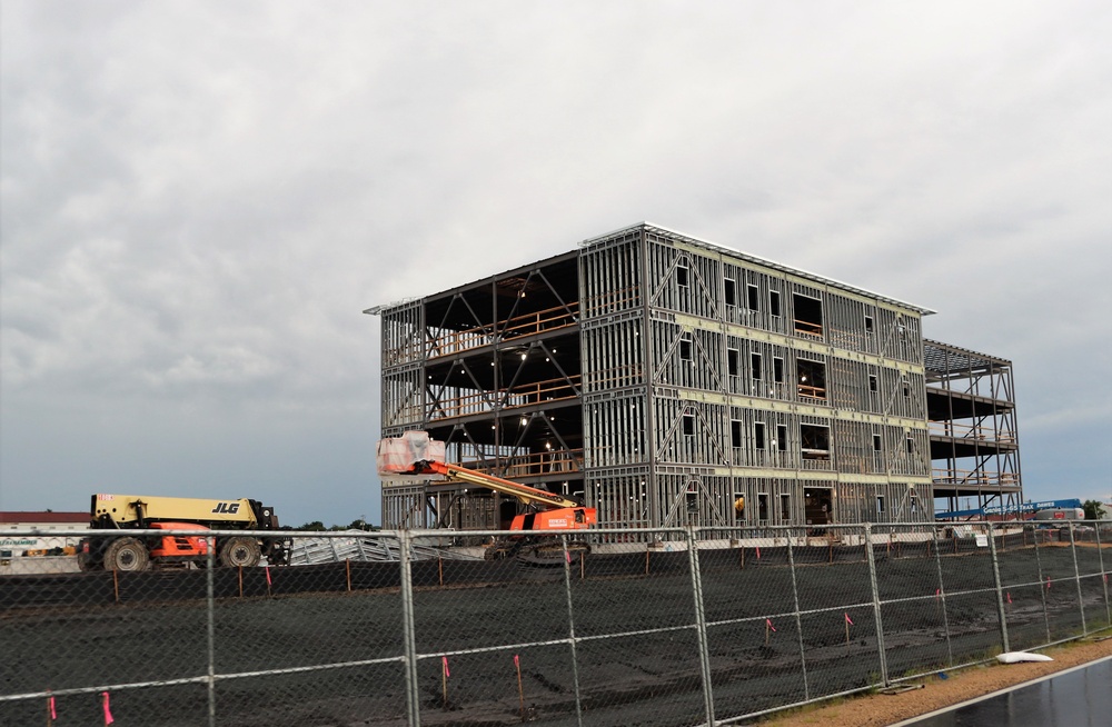 New barracks project, funded in fiscal year '20, continues at Fort McCoy