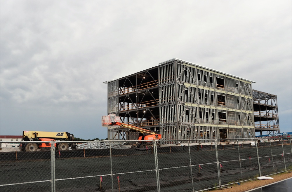 New barracks project, funded in fiscal year '20, continues at Fort McCoy