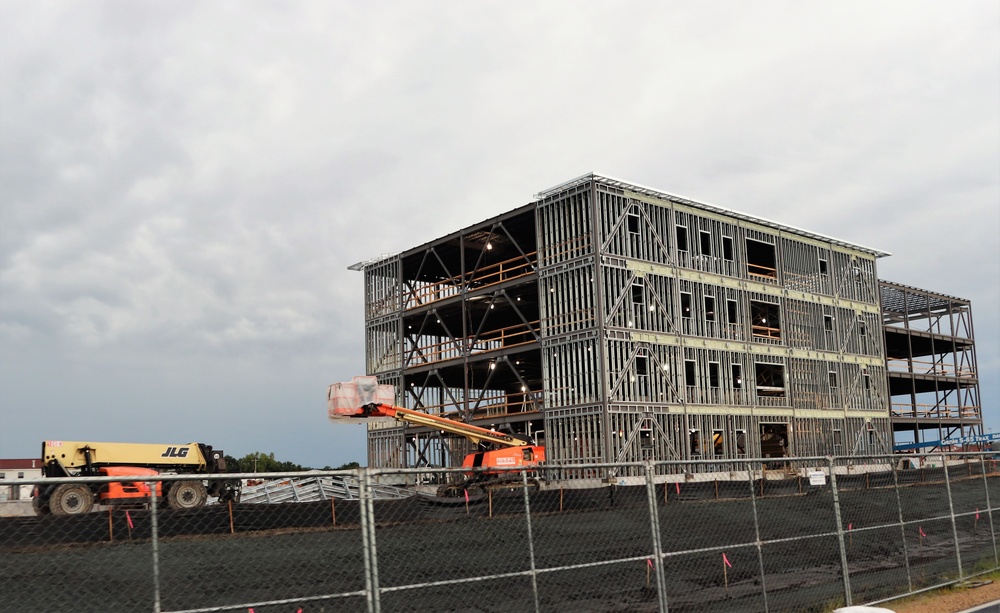 New barracks project, funded in fiscal year '20, continues at Fort McCoy