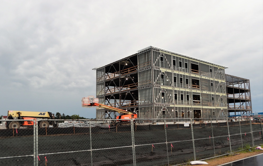 New barracks project, funded in fiscal year '20, continues at Fort McCoy