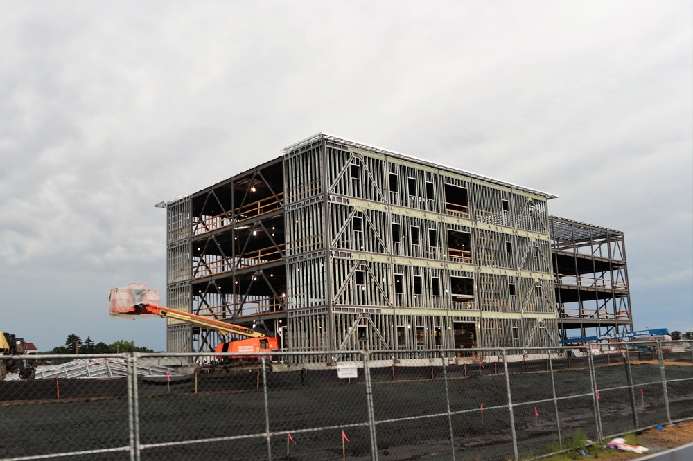 New barracks project, funded in fiscal year '20, continues at Fort McCoy