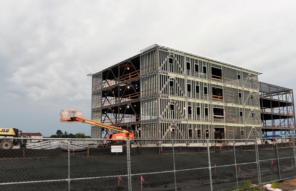 New barracks project, funded in fiscal year '20, continues at Fort McCoy