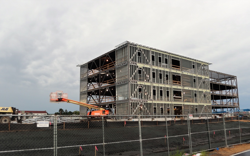 New barracks project, funded in fiscal year '20, continues at Fort McCoy