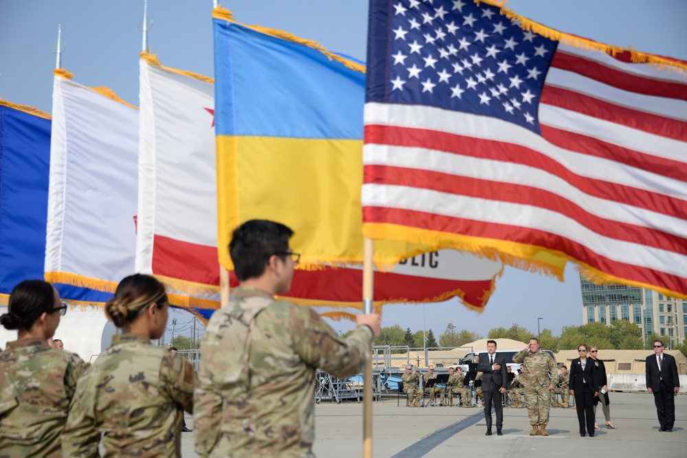 President of Ukraine visits 129th Rescue Wing