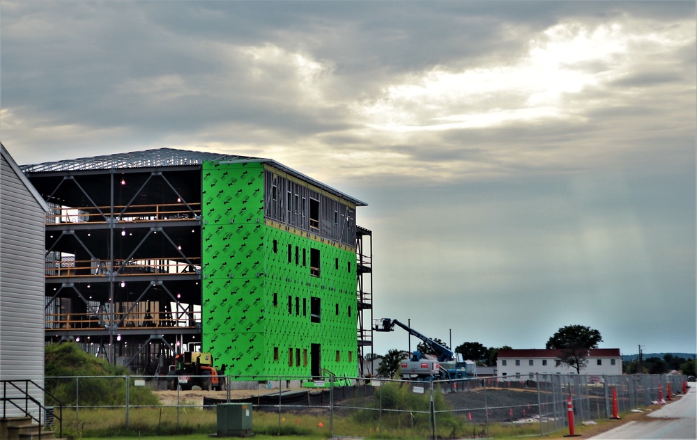 New barracks project, funded in fiscal year '20, continues at Fort McCoy