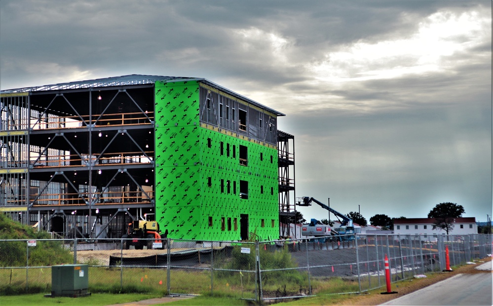 New barracks project, funded in fiscal year '20, continues at Fort McCoy