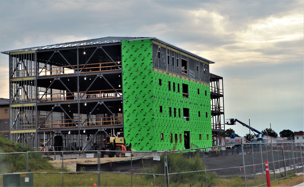 New barracks project, funded in fiscal year '20, continues at Fort McCoy