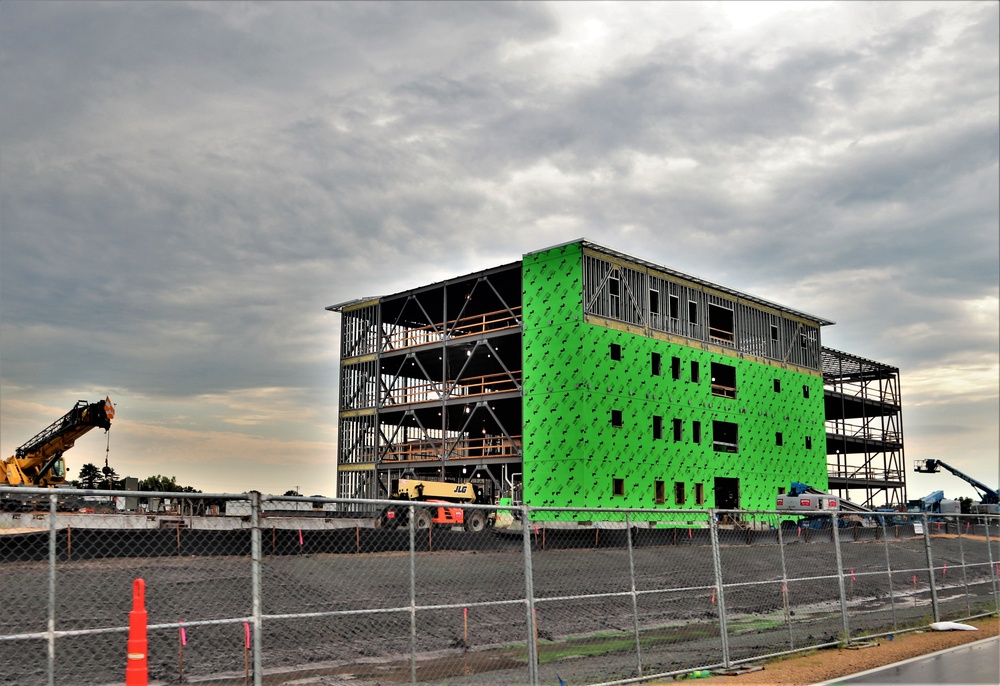 New barracks project, funded in fiscal year '20, continues at Fort McCoy