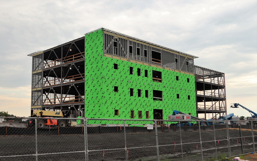 New barracks project, funded in fiscal year '20, continues at Fort McCoy