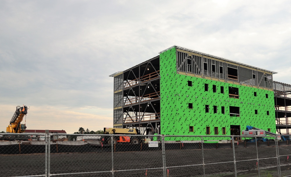 New barracks project, funded in fiscal year '20, continues at Fort McCoy