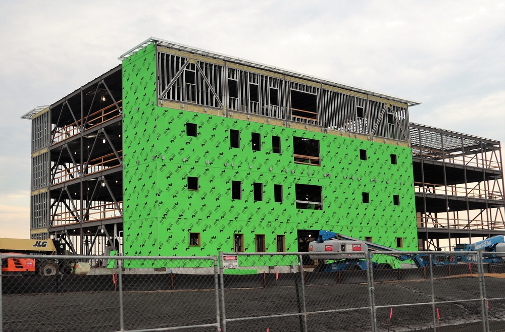 New barracks project, funded in fiscal year '20, continues at Fort McCoy