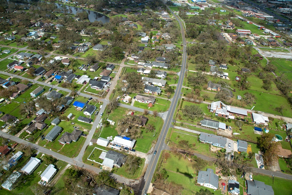 USACE surveys Hurricane Ida damage