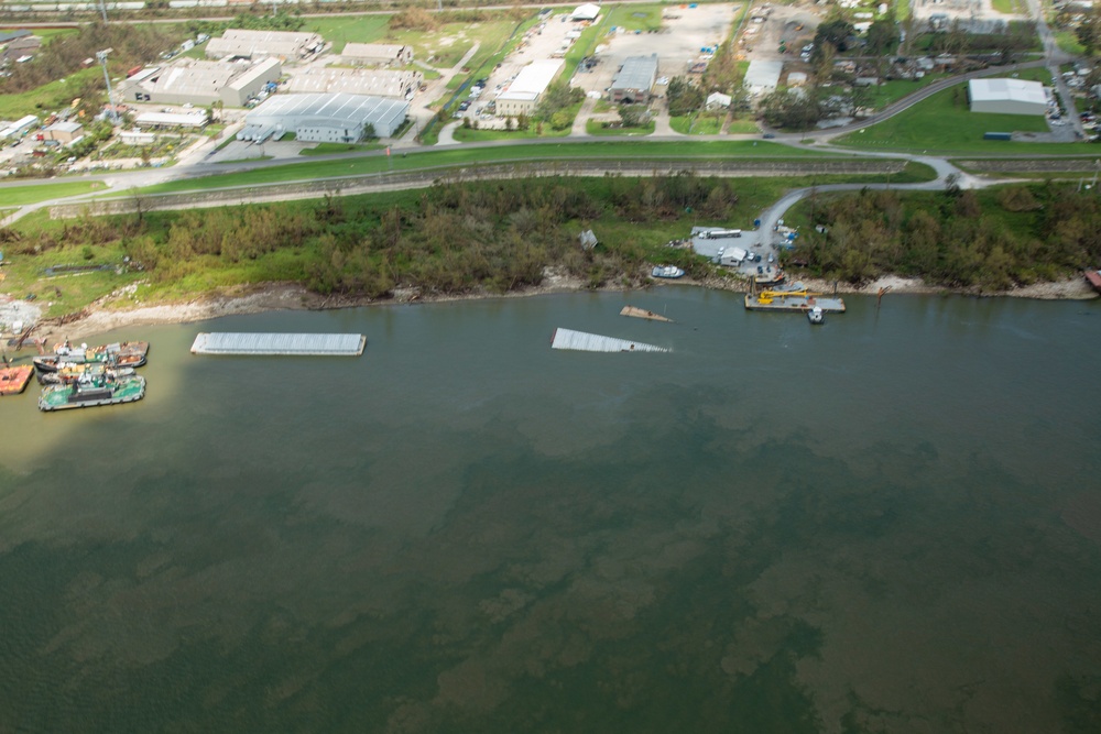 USACE surveys Hurricane Ida damage