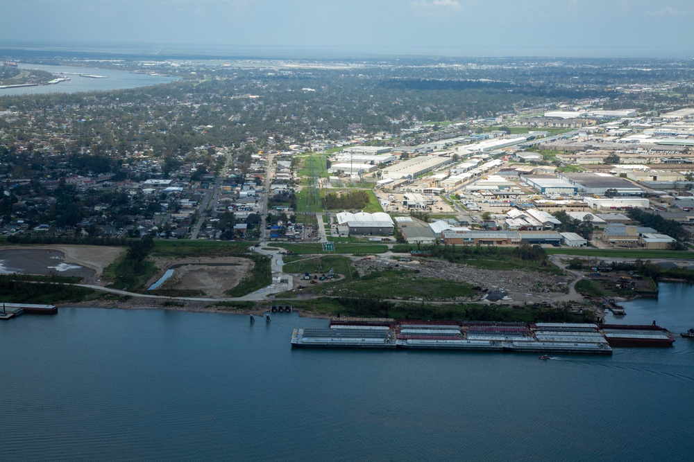 USACE surveys Hurricane Ida damage