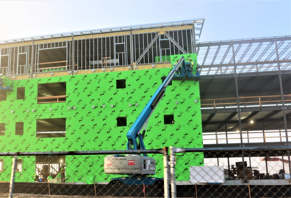 New barracks project, funded in fiscal year '20, continues at Fort McCoy