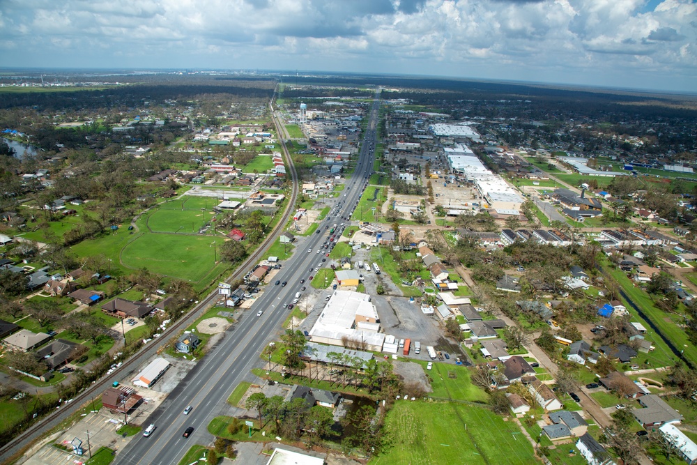 USACE surveys Hurricane Ida damage