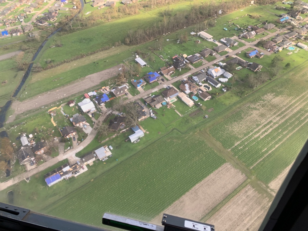 Hurricane Ida Recovery Aerial Damage Assessments