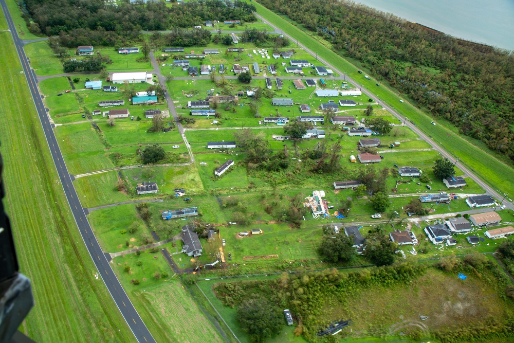 USACE surveys Hurricane Ida damage