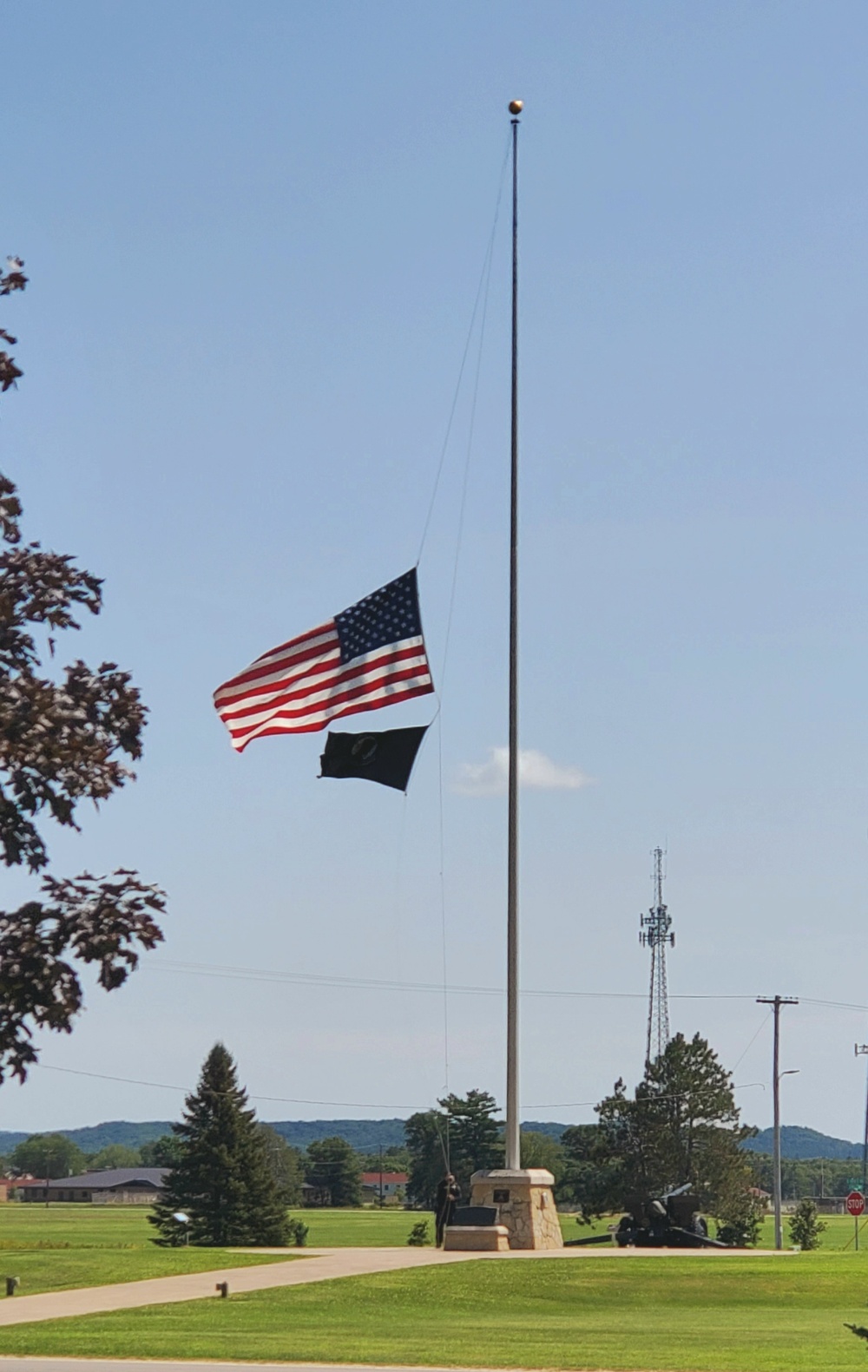 Flag flown at half-staff in honor of former Secretary of Defense Rumsfeld