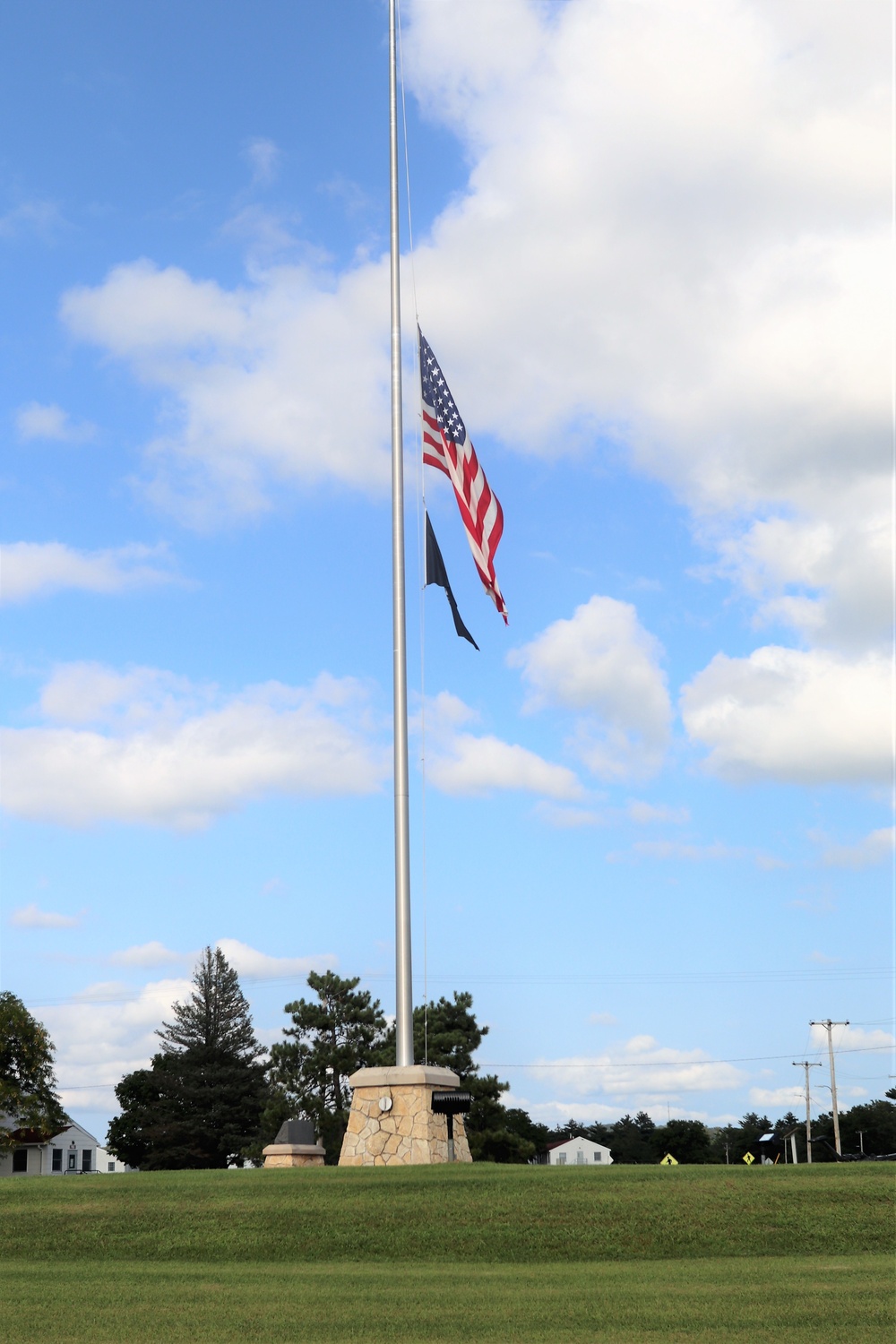 Flag flown at half-staff in honor of former Secretary of Defense Rumsfeld