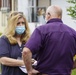 FEMA Representative Speaks to Local Survivor