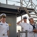 U.S. Marines, Sailors aboard USS Pearl Harbor honor fallen Sailor with memorial