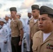 U.S. Marines, Sailors aboard USS Pearl Harbor honor fallen Sailor with memorial