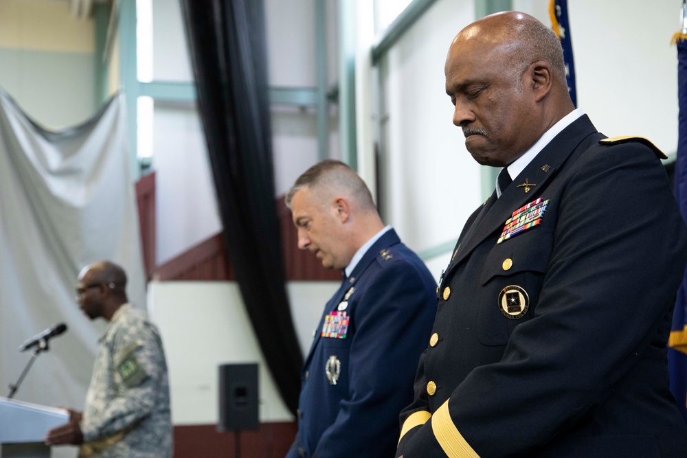 Brig. Gen. (AK) Simon Brown II, commander of 49th Brigade, Alaska State Defense Force, promotion ceremony