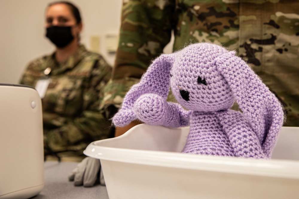 Task Force-Holloman Greet Afghan Personnel