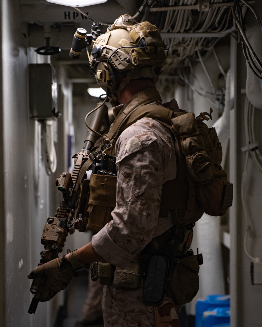 DVIDS - Images - 11th MEU ADRD Marines conduct ship clearing drills ...