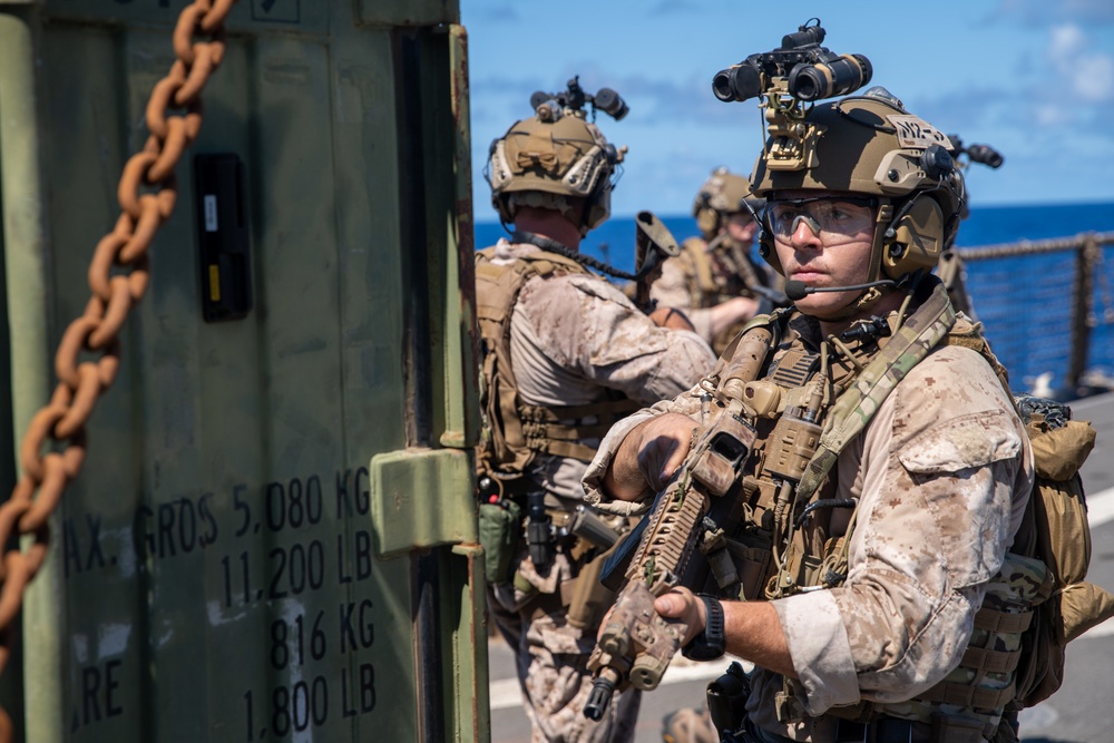 Dvids - Images - 11th Meu Adrd Marines Conduct Ship Clearing Drills 