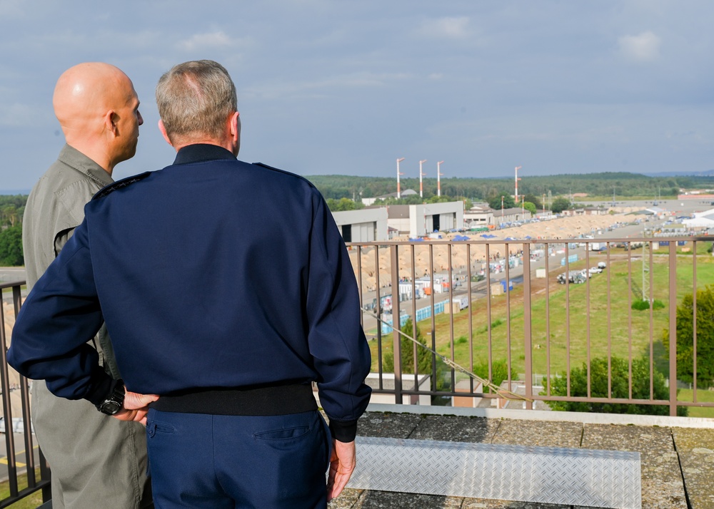General Wolters visits Operation Allies Refuge