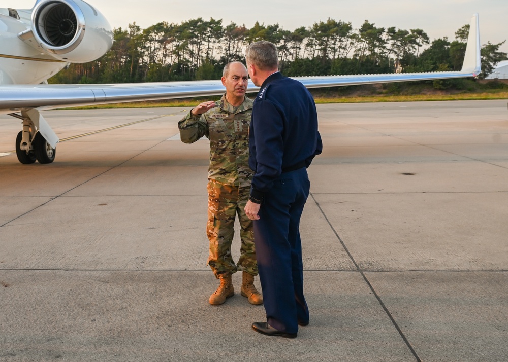 General Wolters visits Operation Allies Refuge