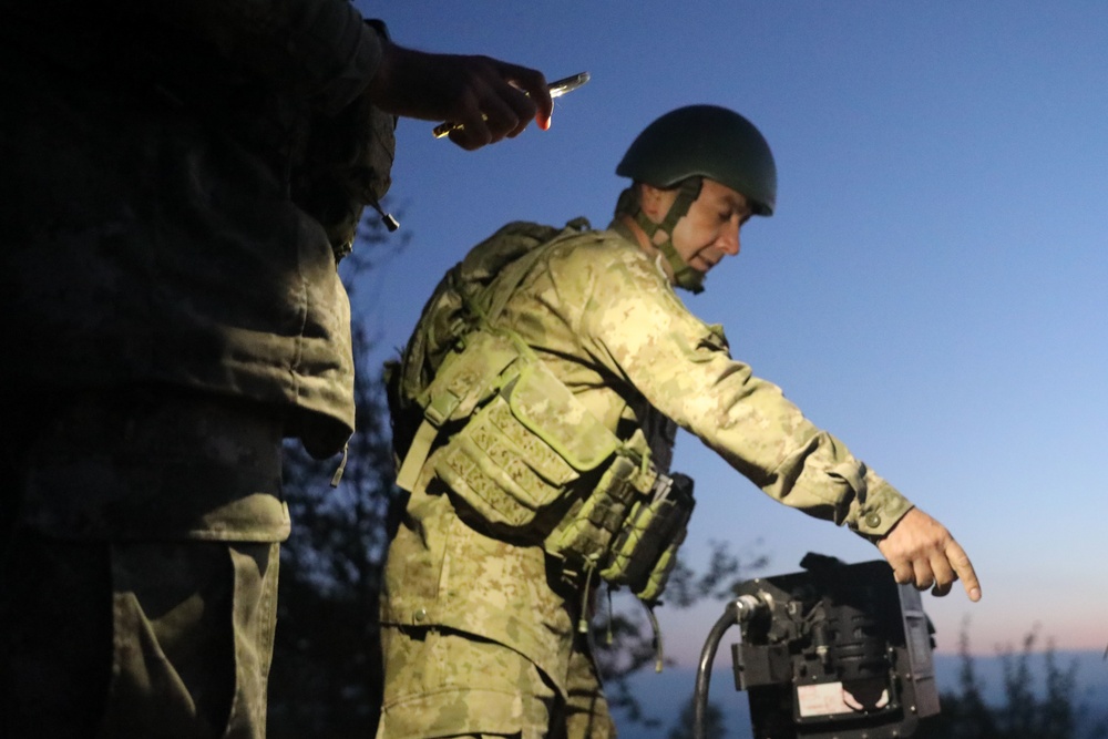 Turkish Coy Monitor the Administrative Boundary Line