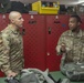 Chief meets with 494th EFS Airmen