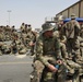 Red Bull Soldiers arrive in Kuwait from Afghanistan