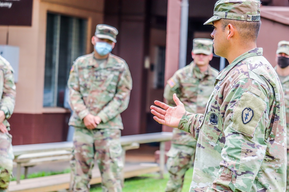 Drill &amp; Ceremonies in the Basic Leader Course