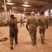 Brig. Gen. Kelliher and Brig. Gen. Prendergast review living arrangements of the 61st Quartermaster Battalion in Baton Rouge, LA.