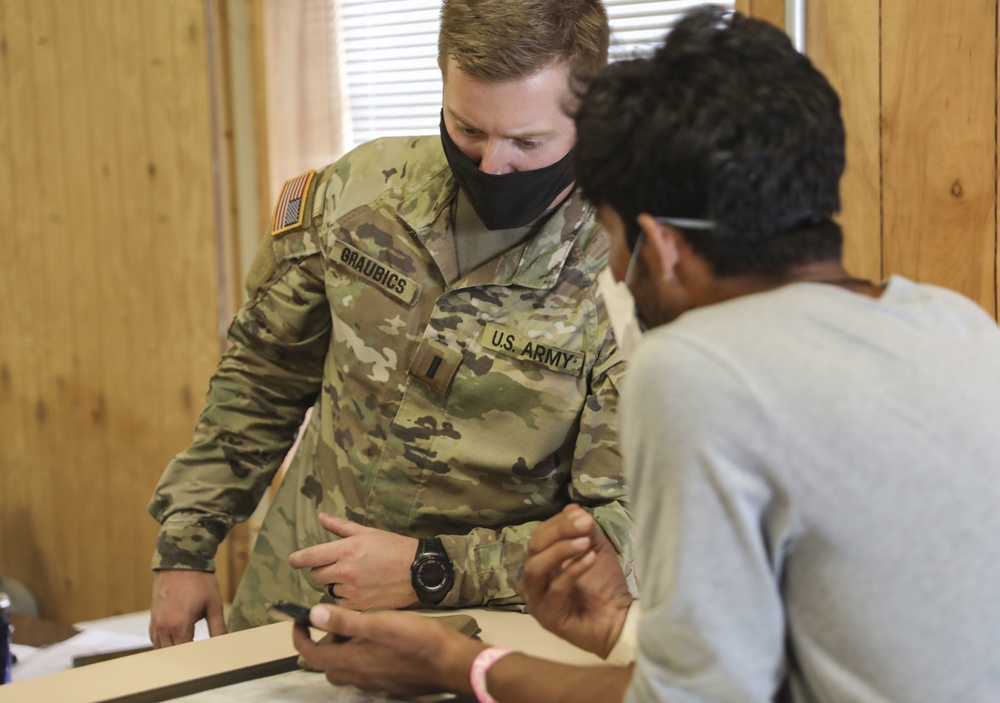 1st Battalion, 6th Infantry Regiment Operations Center at Fort Bliss’ Doña Ana Complex